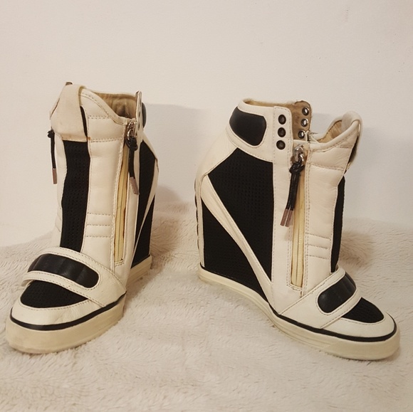High wedge Sneakers used - Picture 2 of 8